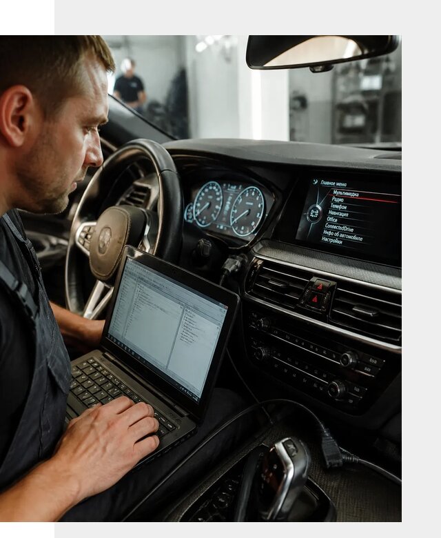 Русификация приборной панели BMW для авто в Старом Осколе от компании