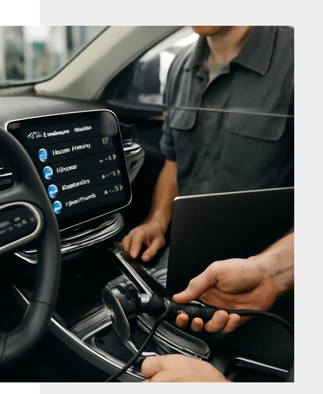 Установка приложений Geely для мультимедиа автомобиля в Старом Осколе