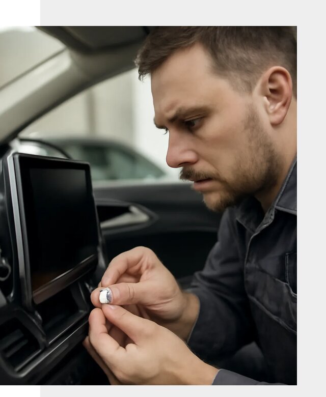Установка SIM карты в авто для мультимедиа в Старом Осколе
