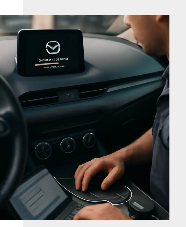 Установка приложений Mazda на мультимедийную систему в Старом Осколе