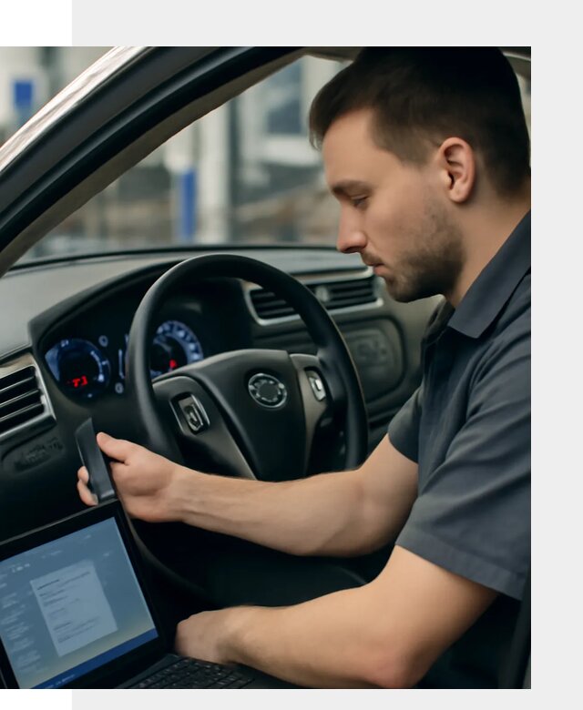 Русификация приборной панели Nissan для авто в Старом Осколе